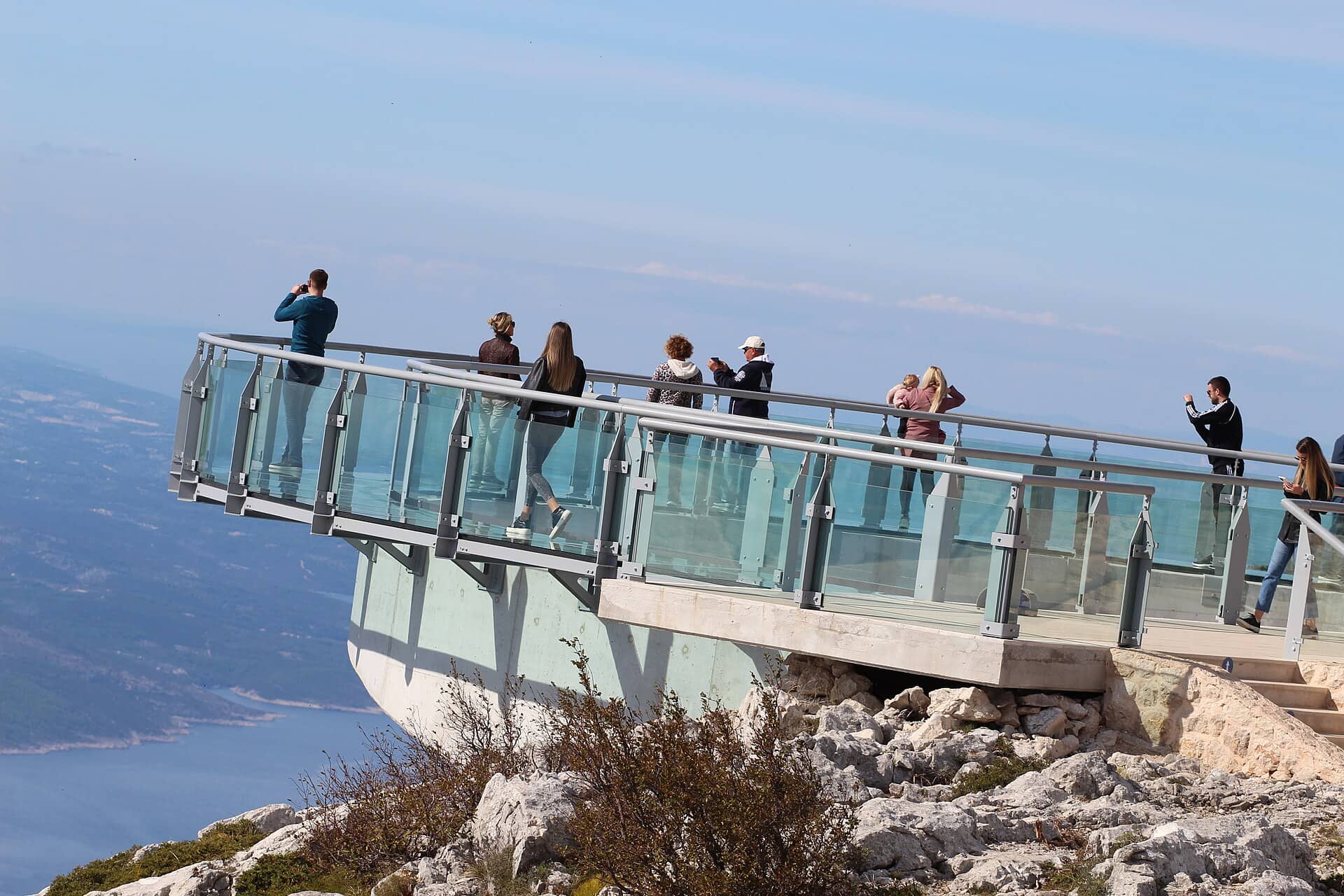 Biokovo Skywalk: Uitzichtstops